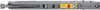 A close-up side view of a server rack mounting rail with warning labels. Produktbild-Vorschau