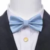 DonDon Herren Fliege 12 x 6 cm gebunden mit Hakenverschluss Produktbild-Vorschau 3