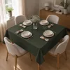 Tischdecke 110 x 110 cm für Küche & Esstisch in Dunkelgrün Produktbild-Vorschau 1