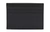 A black leather cardholder is shown against a white background. Produktbild-Vorschau
