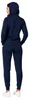 Damen Jogginganzug einfarbig 100% Baumwolle 586 Navy XL Produktbild-Vorschau 4