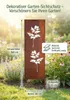 Sichtschutz Metall - 160 cm x 50 cm - Edelrost - Rostoptik Produktbild-Vorschau 5