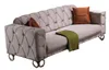 Villa Möbel Sofa Set Lizzy Beige Stellvariante:3+3 Relax- Produktbild-Vorschau 3