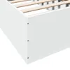 Bettgestell Weiß 75x190 cm Holzwerkstoff Produktbild-Vorschau 7
