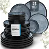 PURE LIVING Geschirrset Ibiza aus Steingut, 24-tlg., für 6 Produktbild-Vorschau 10