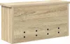 vidaXL Nástěnný noční stolek, dub Sonoma, 50 x 16 x 26 cm Náhled obrázku produktu 5