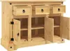 Mueble aparador "Corona" de vidaXL, color marrón, 112x44x78 Vista previa de la imagen del producto 4