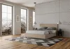 ITYHOME - Gepolstertes Bett ohne Lattenrost 160x200 mit Produktbild-Vorschau 4
