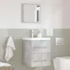 Set di mobili per il bagno Grigio 41 x 38,5 x 48 cm Anteprima dell’immagine prodotto 4
