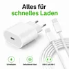 iPhone USB-C Ladegerät 20W Schnellladegerät mit USB-C Kabel Produktbild-Vorschau 7