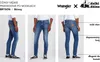 WRANGLER, Jeanshosen, Skinny fit, BRYSON, W31 L32, Blau, Anteprima dell’immagine prodotto 9