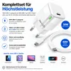 30W + 60W Set USB C Ladegerät Kabel für Xiaomi Redmi Note Produktbild-Vorschau 6