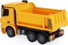 A yellow toy dump truck is shown from a rear-side angle against a white background. Anteprima dell’immagine prodotto