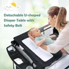 GOPLUS Baby Reisebett, Kinderreisebett mit Matratze und Produktbild-Vorschau 2