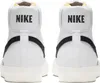 Nike Blazer Mid 77 VNTG Vintage - Herren Schuhe Leder Weiß Produktbild-Vorschau 3