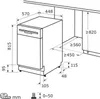 Exquisit Lave-vaisselle EGSP9309-EF-030E inox | Voir les images du produit 18