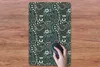 MuchoWow® Mauspad Mousepad Blumen - Blau - Muster 40x60 cm Produktbild-Vorschau 4