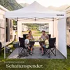 tectake® Aluminium Faltpavillon Olivia 3 x 3 m Produktbild-Vorschau 7