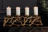 Eleganter Kerzenhalter ABSTRACT 60cm gold für 4 Kerzen Produktbild-Vorschau 4
