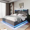okwish Boxspringbett Polsterbett 180 x 200 cm mit Kopfteil Produktbild-Vorschau 9