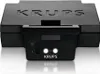 A black Krups sandwich maker is shown from a front-facing angle against a white background. Podgląd zdjęcia produktu