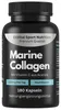 Marine Collagen Kapseln, 1700mg Meereskollagen pro Tag mit Produktbild-Vorschau 1