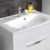 FACKELMANN Waschbecken CAPRI / Waschtisch aus Gussmarmor / Produktbild-Vorschau 2