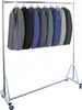 A clothing rack with several suits hanging on it. Produktbild-Vorschau