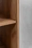 A close-up view of a wooden shelf and the side of a bookshelf. Anteprima dell’immagine prodotto