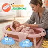 moovkee Babybadewanne Faltbar 80 cm Dunkel Rosa mit Produktbild-Vorschau 3