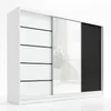 Schwebetürenschrank, 3-türig Schrank 200 cm mit Spiegel Produktbild-Vorschau 1