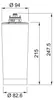 FRANKE 120.0305.558 Cartouche filtrante PRO M / filtre de Voir les images du produit 2
