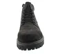 A close-up, front-facing view of a black and gray boot. Náhled obrázku produktu