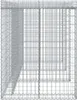 vidaXL Gabionen-Mülltonnenbox 270x91x120 cm Verzinktes Produktbild-Vorschau 4