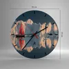 Wanduhr - Rund - Glasuhr - Gletscher Ozean Grönland - Produktbild-Vorschau 3