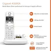 Téléphone sans fil dect blanc avec répondeur - Gigaset - Voir les images du produit 3