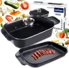 Granit-Bratpfanne mit Deckel 3in1 GRANDE 41x26x15 cm, 7 l Produktbild-Vorschau 9