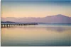 ARTland Leinwandbild Morgen am Chiemsee Größe: 60x40 cm Produktbild-Vorschau 1