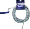 A coiled drain snake with a blue handle and a product label. Náhľad obrázku produktu