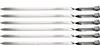 Grillspiesse 60cm x 2cm EXTRA BREIT 2mm Stark 6 Stück Adana Produktbild-Vorschau 1