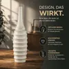 Blumenvase Keramik Blumen Vase weiß Tischdeko Blumenschale Produktbild-Vorschau 5