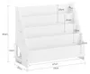 SoBuy Bücherregal Kinder Montessori Kinderregal mit 4 Produktbild-Vorschau 7