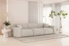 Sofaset Designersofa CELES PREMIUM 3-2-1 in Stoff Artico Produktbild-Vorschau 4