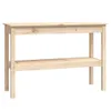 vidaXL Tavolino da salotto 110x40x75 cm in legno massello Anteprima dell’immagine prodotto 10