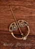 Fibel Goldsborough Frühmittelalter Messing 6,5 cm Produktbild-Vorschau 2