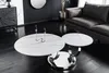 riess-ambiente Design Couchtisch DANCING RINGS weiß rund Produktbild-Vorschau 7