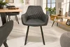 riess-ambiente Retro Stuhl PALERMO anthrazit mit Armlehne Produktbild-Vorschau 6