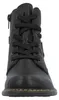 Zapatos de cordones negros para mujer de la marca Rieker, Vista previa de la imagen del producto 13