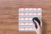 MuchoWow® Mauspad Mousepad Rosa - Elefant - Linie - Design Produktbild-Vorschau 3