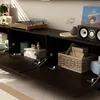180 cm TV-Schrank mit 3 Türen, Lowboard, Wohnzimmer, Braun, Produktbild-Vorschau 6